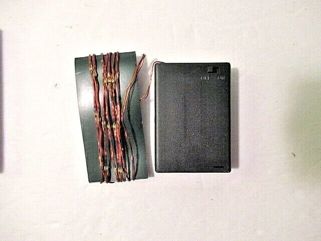 LOTE/12 Fantasía Batería Micro Arroz 36" Alambre Cobre Hada Cadena 35 Luces Foto 2 de 4