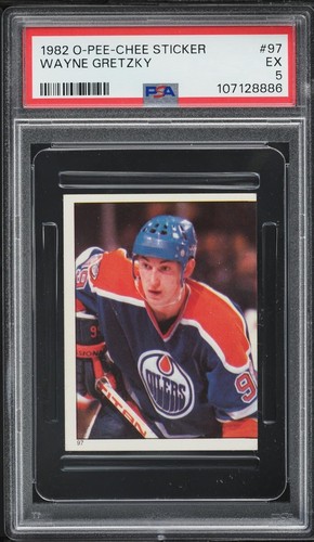 Wayne Gretzky #97 1982 O-Pee-Chee Sticker card