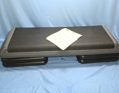 The Step Original Fitness Club Size Large 43'' Aerobic Exercise Workout Platform
