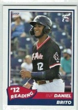 2021 Reading Fightin Phils Updated (AA-Philadelphia Phillies) Daniel Brito