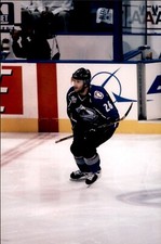 PF32 2001 Original Photo STEPHANE YELLE COLORADO AVALANCHE NHL ICE HOCKEY CENTER