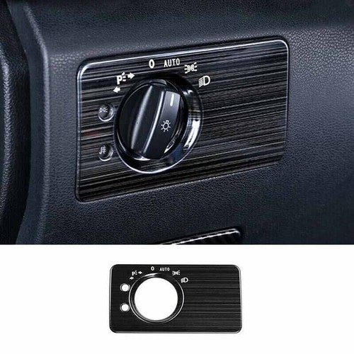 Cover Trim 200718 Black Titanium For Benz RClass Car Headlight Switch
