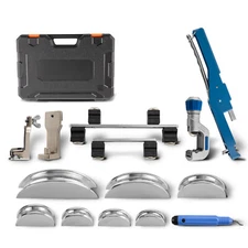 Copper Pipe Bender Ratchet Tube Bender Set 7 Dies 1/4" to 7/8" 4mm-32mm