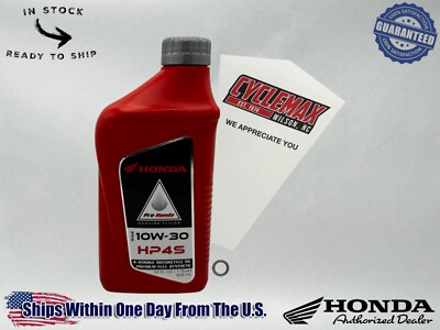 Cyclemax Full Synthetic HP4s Oil Change Kit fits 2004-2025 Honda CRF50F
