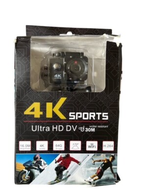 4k Sports Ultra HD DV Camera 16 mega Pixels170 degree WIFI