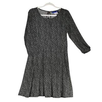apt 9 black and white dress Apt. 9 Polka Dot Slip Dress – JadesAngelz main image 1