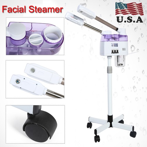 Portable Facial Steamer OZone Spa Salon Face Sauna Skin Care Steam