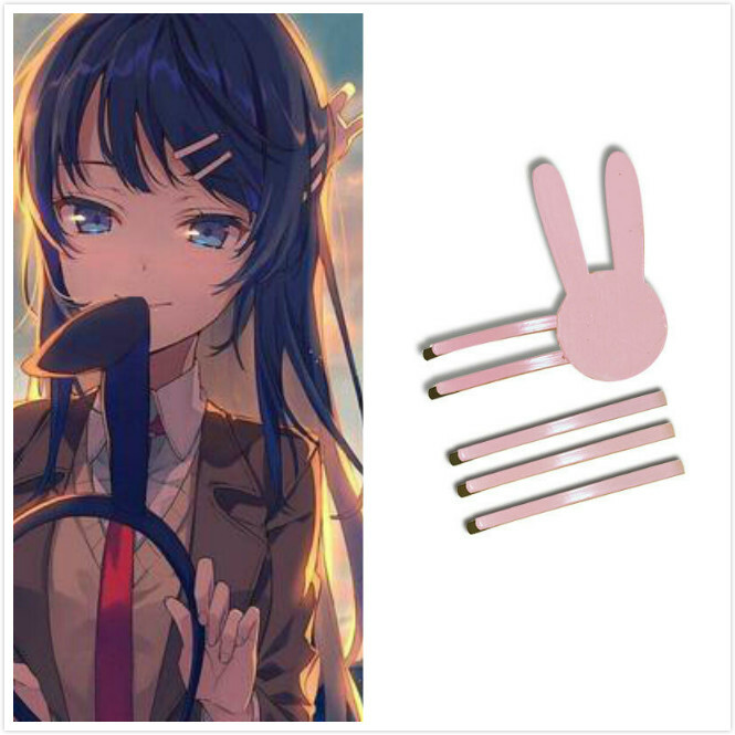 Seishun Buta Yarou Series Sakurajima Mai Hair Pin Clip