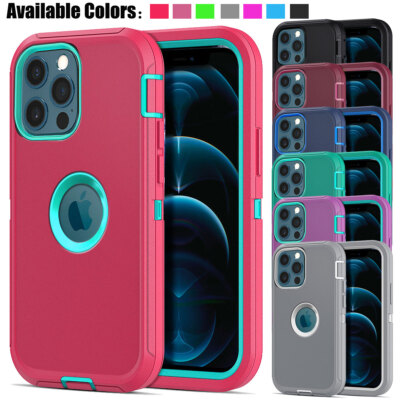 For Apple iPhone XR 11 12 13 14 15 16 Pro MAX 87 6 Plus SE Shockproof Case Cover