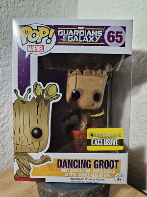 Funko Pop! Dancing Groot #65 Vinyl Figure Marvel GotG Entertainment Earth