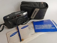 Appareil photo Compact * Samsung AF slim Zoom * argentique Fuzzy logic 35