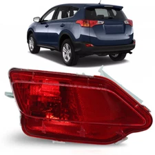 Left Driver Rear Bumper Fog Light Reflector Stop For Toyota RAV4 2013 2014 2015