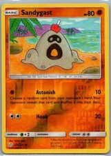 Pokemon - Sandygast - 126/236 - REVERSE HOLO -  - Cosmic Eclipse - NM/M