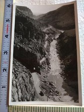Postcard Shoshone Canyon Looking West Cody Road Yellowstone USA