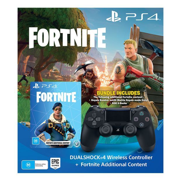 new playstation 4 dualshock4 wireless controller fortnite bonus content bundle - xbox one controller fortnite bundle