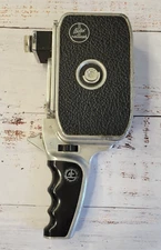 Vintage 1950s Bolex Paillard B8SL 8mm Film Movie Camera #733073 Untested