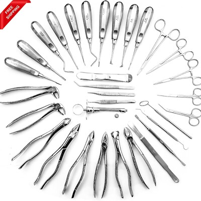 Dental surgical  Surgery instrument  Extraction kit  pack of 32 pcs.