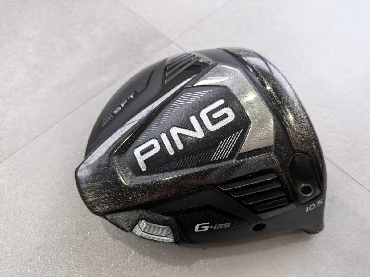 PING G425 SFTドライバー 10.5° SR Ping G425 SFT 10.5 degree 10.5° Driver Head Right Handed RH
