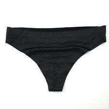 1 NEW Victoria's Secret VTG 2010s - No Show - Satin Thong Panty MEDIUM