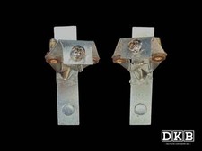 Vw Oval Beetle Bug Egg Taillight Brackets 1954-55 Dkb