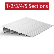 1"/2"/3"/4"/5" Rise Threshold Ramps Aluminum Adjustable Ramps 800LB for Doorways