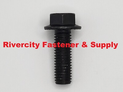 M10-1.5 x 30 Flange Screw Left Hand Thread M10x1.5 x 30 10mm x 30mm Bolt