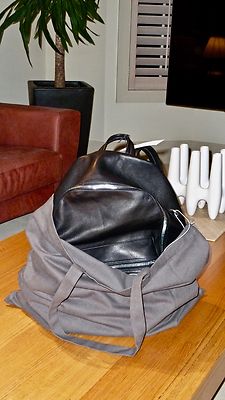 RICK OWENS SS17 WALRUS Full LEATHER BACKPACK IN BLACK BRAND NEW | eBay