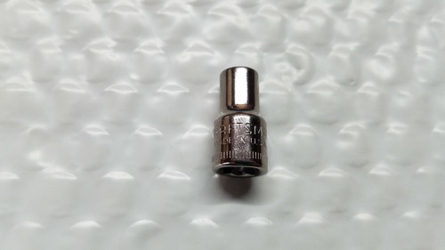 NEW Craftsman -G2- 43511 5.5mm 6pt 1/4" Drive Socket - Bild 2 von 5