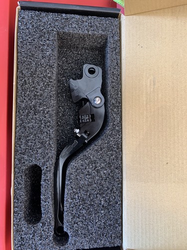 PSR 00-01666-22 GP Folding Adjustable Lever Black Brake - Picture 2 of 5