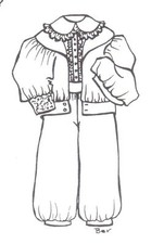 SEWING PATTERN BOY or GIRL Doll Cap Jacke shirt pant YOU PICK SIZE
