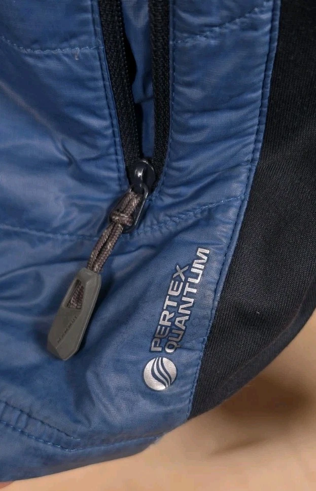 Mammut Jacket Mens Large Blue Insulated Polartec Alpha Ripstop Outdoor Hybrid - product detail image 4