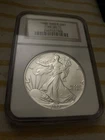 1988 American Silver Eagle MS69 NGC Brown Label And Grab Bag 10 Free Wheat Penny