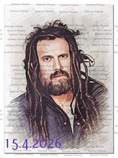 Chris Barnes--70D--Print Keychain