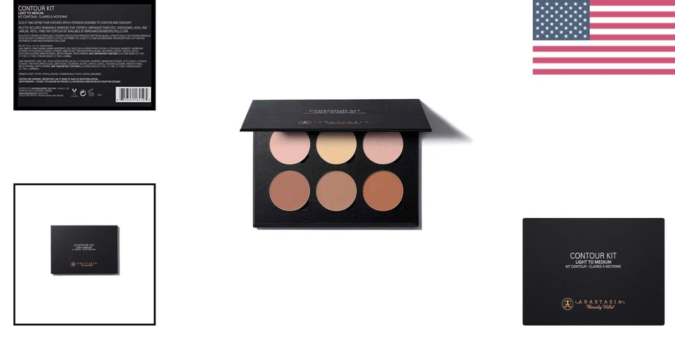 Shimmery Contour Pencil Kit for Medium Coverage - Light to Medium Shades - Image 2 of 4