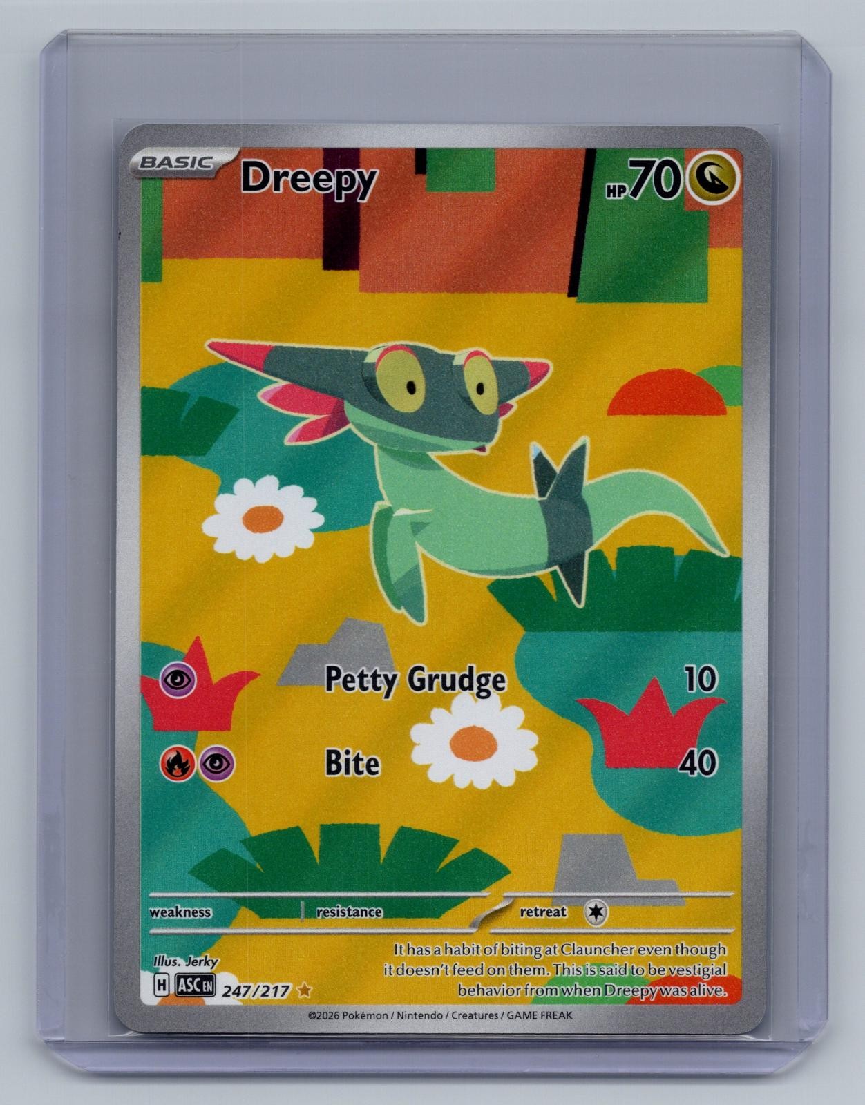 Dreepy 247/217 Illustration Rare Ascended Heroes Pokemon Holo NM/M