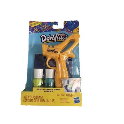 DohVinci Basic Set Play-Doh Brand Drawing Compound Tool & 2 Tubes 