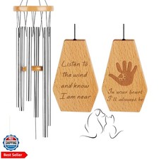 Dog Memorial Gifts Wind Chime, Cat Memorial Gift for Loss of Pet, Loss of Dog...