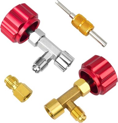  R134a Can Tap, R134a Self-Sealing and Puncture Style Refrigerant Can Tap for Au