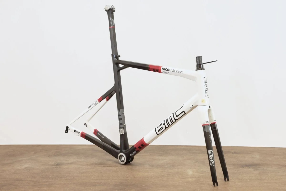 55cm BMC RaceMachine RM01 Carbon Rim Brake Road Frameset RM 01