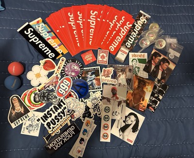 Supreme Sticker & Accessories Lot - Gucci Mane, Undercover, Mendini, Sky Bounce