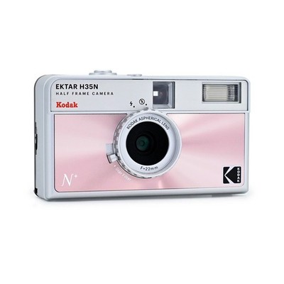 Kodak Ektar H35N 35mm Half Frame Glazed Pink Film Camera