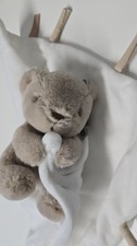 mamas and & papas soft toy teddy bear comforter  plush blanket blankie dou