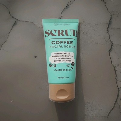 Skinbliss FACIAL SCRUB KAFFEE  PEELING. Sanftes und nährendes Peeling.