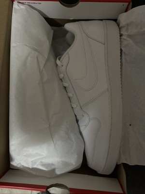 Nike Men's Ebernon Low Shoes Triple White Size 15 AQ1775-100