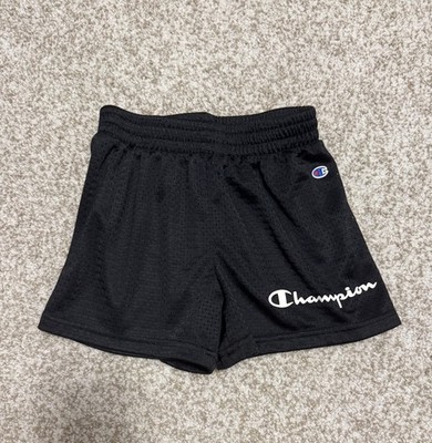 Champion Mesh Athletic Shorts Girl's Size Medium Black Never worn