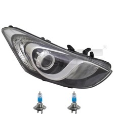 Scheinwerfer rechts inkl. Premium Lampen für Hyundai i30 GD mit LWR Motor