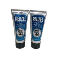 2 Pack Reuzel Matte Styling Paste 3.38 oz New