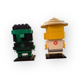 LEGO BRICKHEADZ Lloyd 41487 & Master Wu 41488 NINJAGO