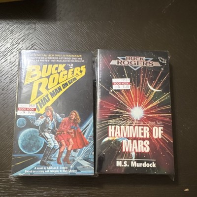Buck Rogers Martian Wars: That Man on Beta & Hammer of Mars Sci-Fi Paperbacks