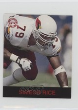1997 Fleer Goudey Gridiron Greats Simeon Rice #75 0q3